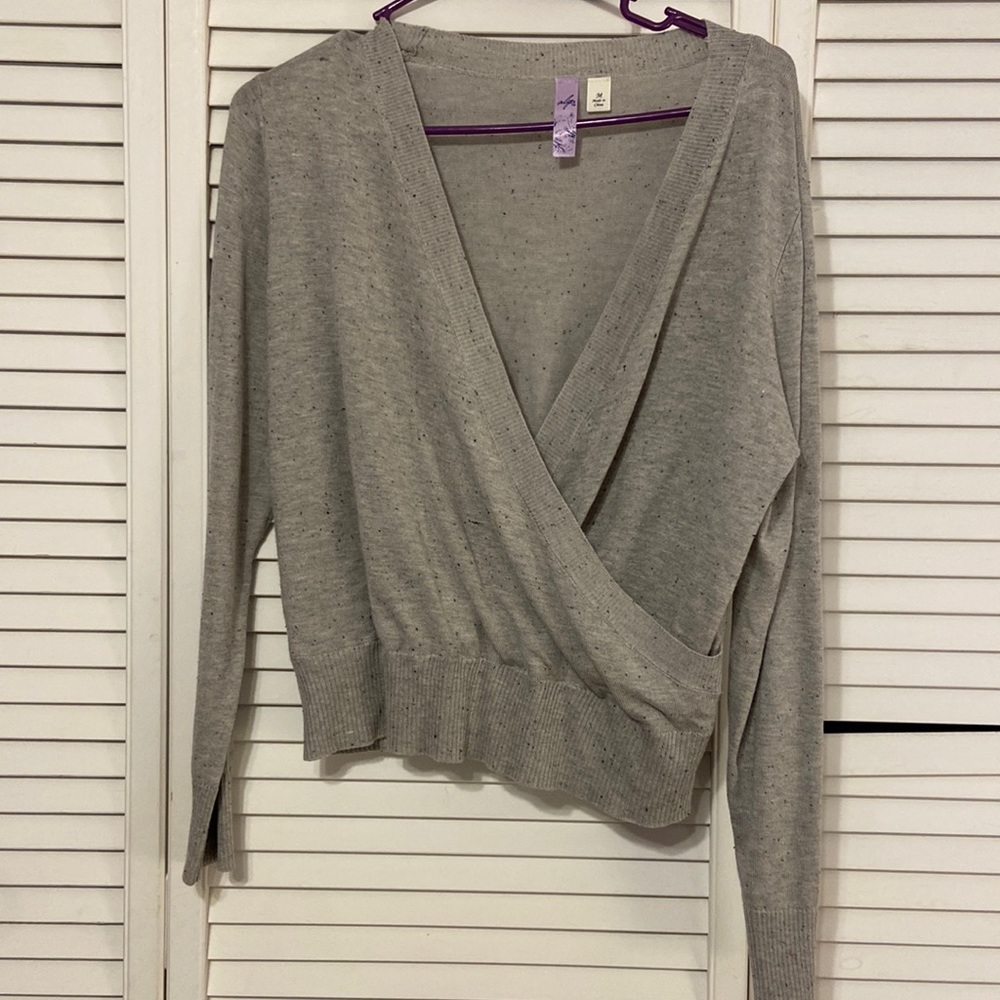 Gray Francesca’s cardigan